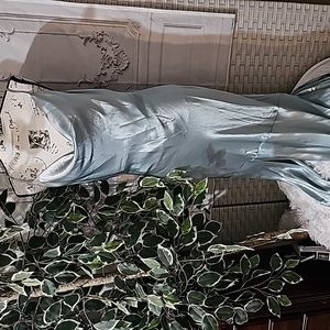 NWT Topshop Bridesmaid Tie Back Satin Slip Dress 8